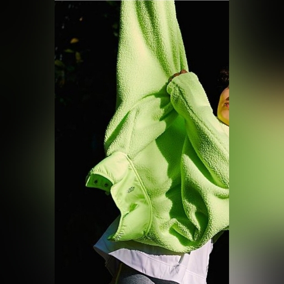 FP Movement Hit The Slopes Fleece Jacket/Neon Yellow - Picture 4 of 11